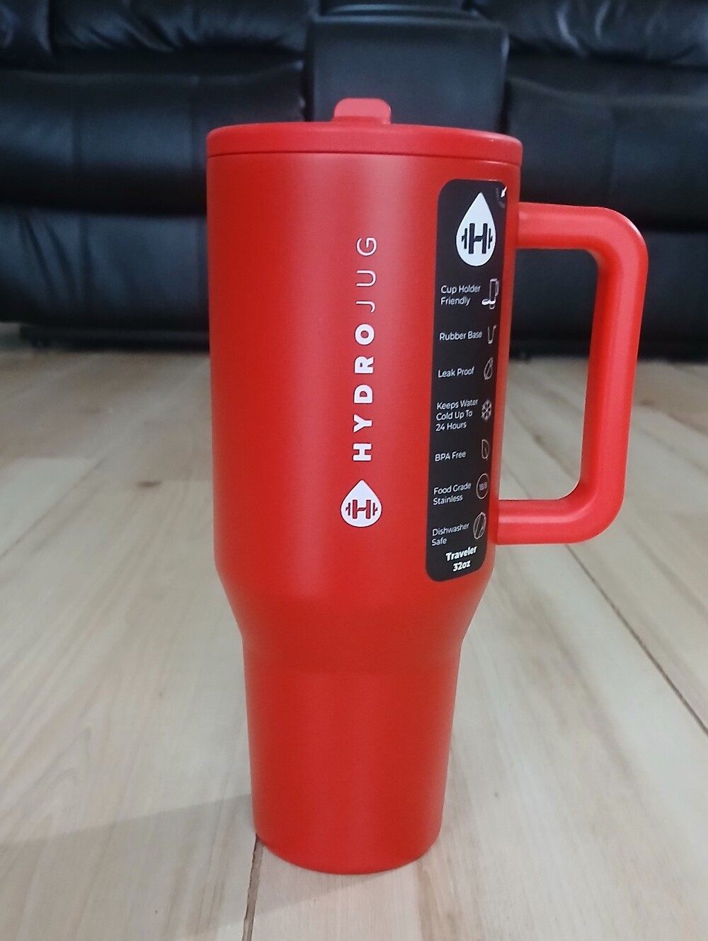 HydroJug Traveler 32 OZ.  Alumni Red Brand New In Box